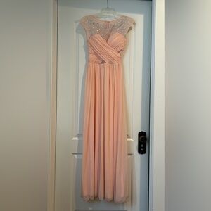 B Darlin Blush Pink Dress